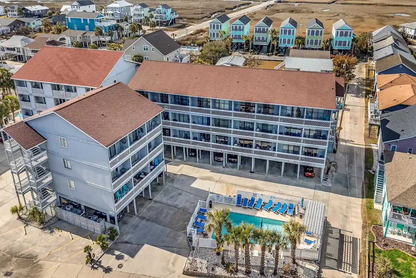 Listing Photo 1 - Condo for sale in 627 N Waccamaw Dr located at 627 N Waccamaw Dr, Murrells Inlet, SC 29576 - Unit #204