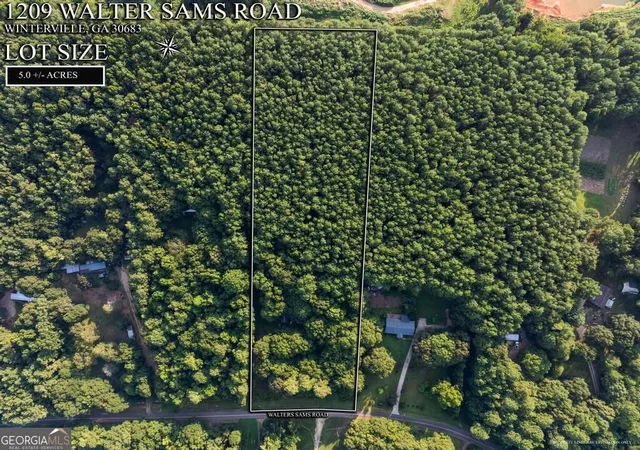 Photo 1 of Land for sale at 1209 Walter Sams Rd, Winterville, GA 30683 | MLS# 10819440 | Listing updated on 2026-08-19