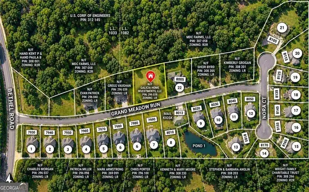 Photo 1 of Land for sale at 8005 Grand Meadow Run, Gainesville, GA 30506 | MLS# 10854028 | Listing updated on 2026-10-11