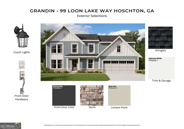Photo 2 of Single family home for sale at 99 Loon Lake Wy, Hoschton, GA 30548 | MLS# 10823833 | Listing updated on 2026-09-11