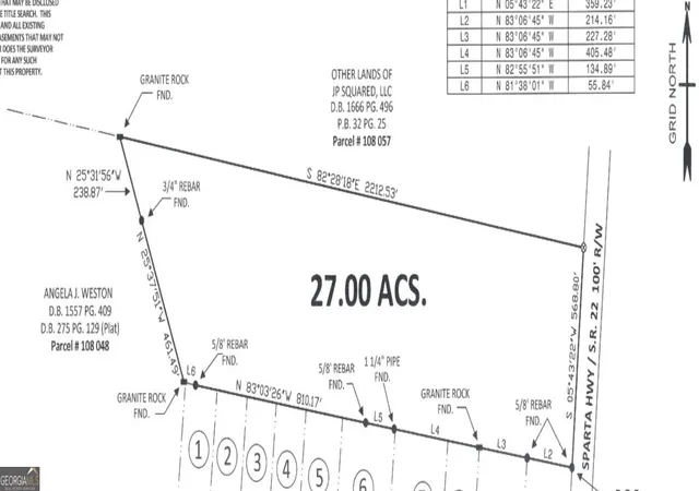 1st image of 0 Sparta Hwy/ 27 Acres, Milledgeville, GA 31061 | MLS# 10796702