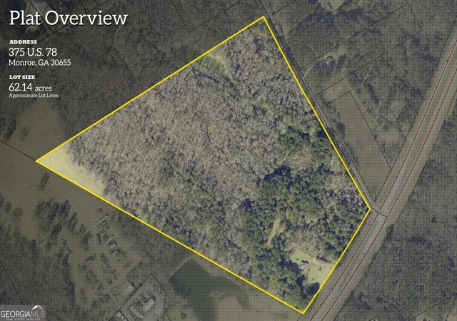 Photo 1 of Land for sale at 375 Highway 78, Monroe, GA 30655 | MLS# 10655817 | Listing updated on 2026-07-12
