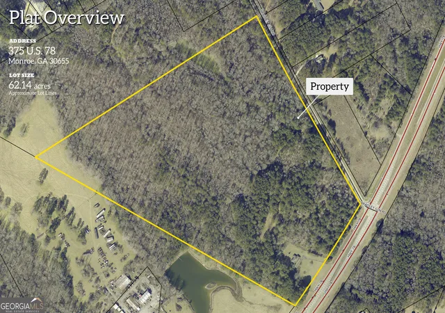 Photo 2 of Land for sale at 375 Highway 78, Monroe, GA 30655 | MLS# 10655817 | Listing updated on 2026-07-12