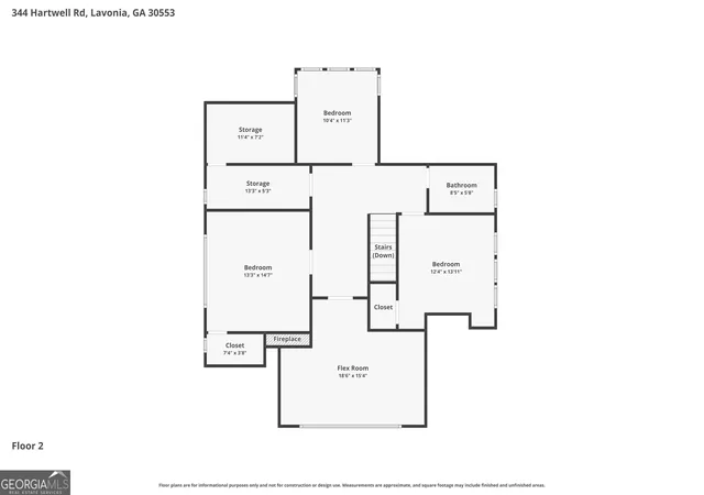 Photo 84 of Single family home for sale at 344 Hartwell Rd, Lavonia, GA 30553 | MLS# 10729817 | Listing updated on 2026-08-24