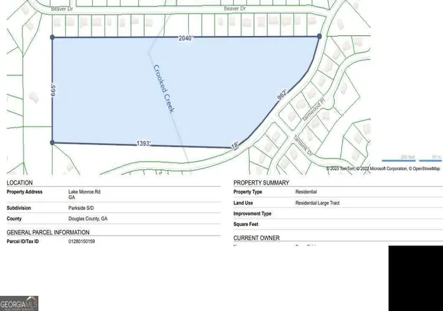 Photo 1 of Land for sale at 0 Lake Monroe Rd, Douglasville, GA 30135 | MLS# 10740152 | Listing updated on 2026-07-12