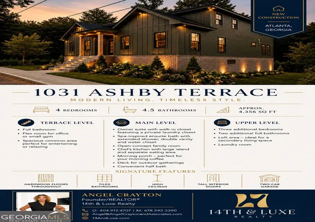 Photo 14 of Single family home for sale at 1031 Ashby Ter Nw, Atlanta, GA 30314 | MLS# 10825785 | Listing updated on 2026-08-28