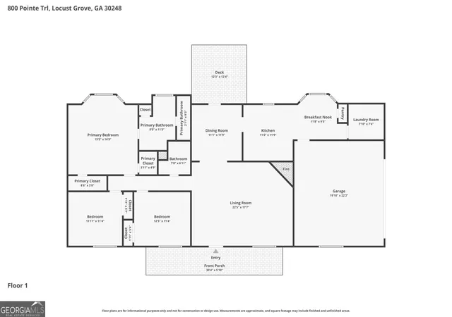 21st image of 800 Pointe Trl, Locust Grove, GA 30248 | MLS# 10800453