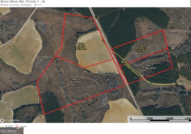 2nd image of 0 Bunn Store Rd #TRACT 2, Midville, GA 30441 | MLS# 10809317