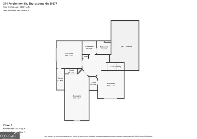 84th image of 374 Persimmon Dr, Sharpsburg, GA 30277 | MLS# 10826270