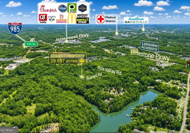 Photo 3 of Land for sale at 1291 Russell Rd, Gainesville, GA 30501 | MLS# 10565873 | Listing updated on 2026-07-30