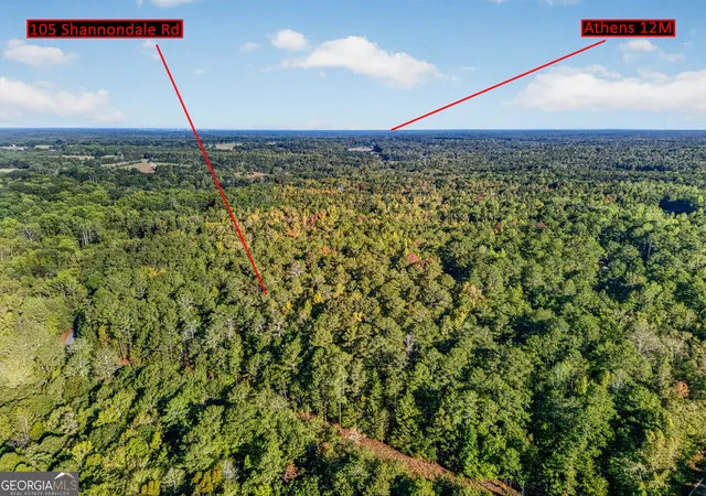 Photo 1 of Land for sale at 105 Shannondale Rd, Winterville, GA 30683 | MLS# 10872067 | Listing updated on 2026-10-27