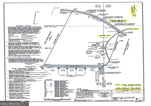 Photo 1 of Land for sale at 1058 Arnold Mill Rd, Woodstock, GA 30188 | MLS# 10251712 | Listing updated on 2026-05-06