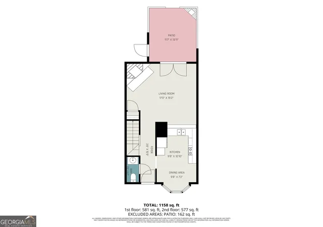 Photo 3 of Townhouse for sale at 637 Hunting Creek Ln Se, Conyers, GA 30013 | MLS# 10827036 | Listing updated on 2026-09-19