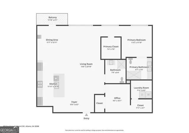 50th image of 805 Peachtree St Ne #501, Atlanta, GA 30308 | MLS# 10818550
