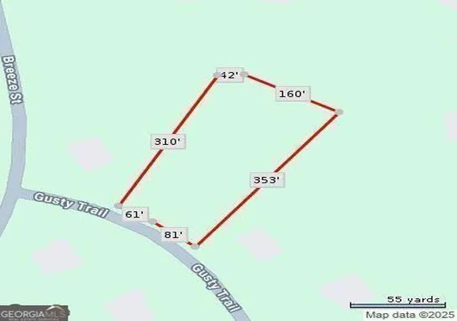 Photo 1 of Land for sale at 7794 Gusty Trl, Douglasville, GA 30135 | MLS# 10822820 | Listing updated on 2026-08-24