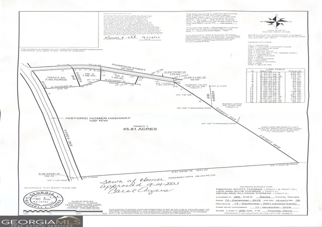 3rd image of 0 Thompson St, Homer, GA 30547 | MLS# 10785362