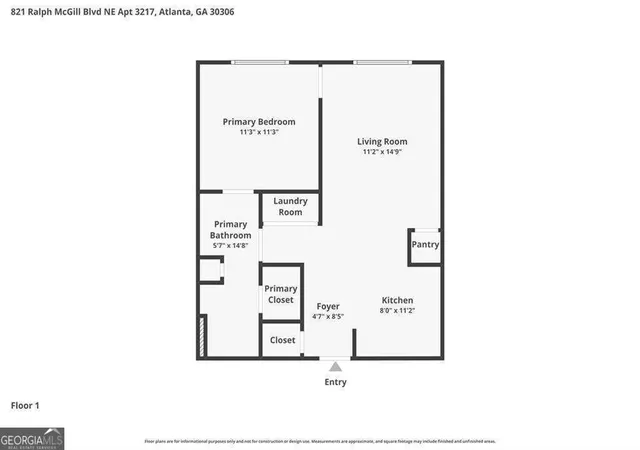 Photo 31 of Condo for sale at 821 Ralph Mcgill Blvd Ne #3217, Atlanta, GA 30306 | MLS# 10815420 | Listing updated on 2026-08-13