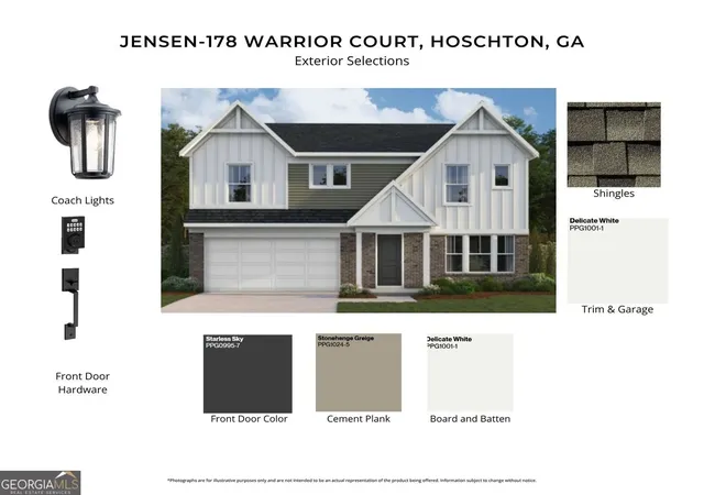 Photo 2 of Single family home for sale at 178 Warrior Ct, Hoschton, GA 30548 | MLS# 10823947 | Listing updated on 2026-09-14