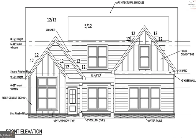 Photo 3 of Single family home for sale at Lot 7 Rex Rd, Williamson, GA 30292 | MLS# 10831229 | Listing updated on 2026-09-05
