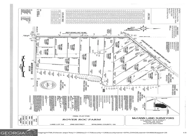 Photo 6 of Single family home for sale at Lot 7 Rex Rd, Williamson, GA 30292 | MLS# 10831229 | Listing updated on 2026-09-05