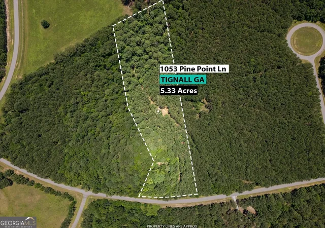 Photo 1 of Land for sale at 1053 Pine Point Ln, Tignall, GA 30668 | MLS# 10804175 | Listing updated on 2026-08-17
