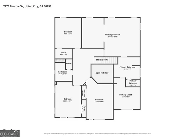 Photo 55 of Single family home for sale at 7275 Toccoa Cir, Union City, GA 30291 | MLS# 10826116 | Listing updated on 2026-08-28