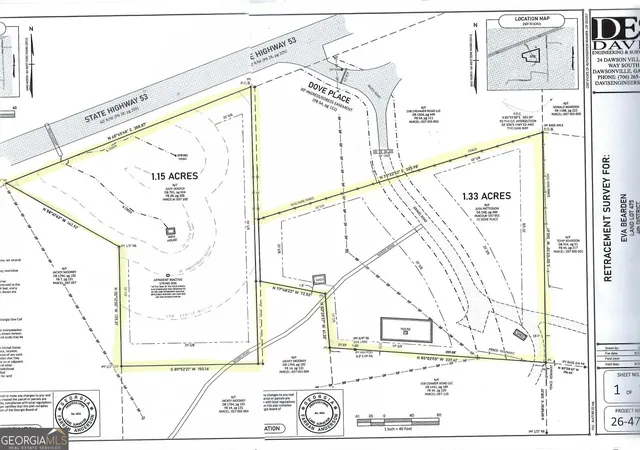 Photo 1 of Land for sale at 72 Dove Pl / Hwy 53, Dawsonville, GA 30534 | MLS# 10876176 | Listing updated on 2026-10-27