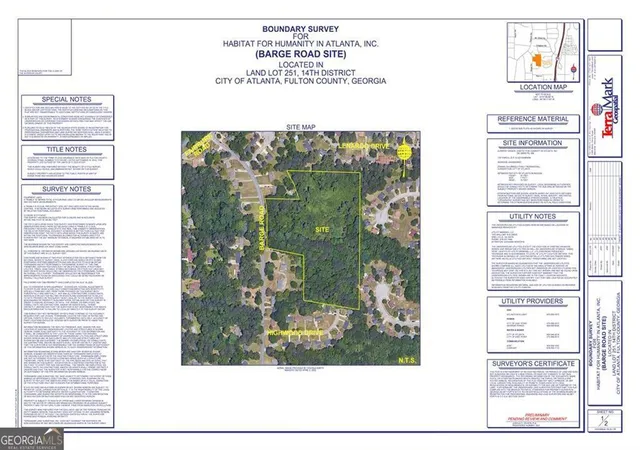 Photo 1 of Land for sale at 0 Barge Rd Sw, Atlanta, GA 30331 | MLS# 10681411 | Listing updated on 2026-02-12