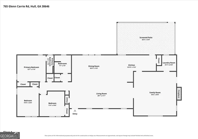 Photo 64 of Single family home for sale at 765 Glenn Carrie Rd, Hull, GA 30646 | MLS# 10769270 | Listing updated on 2026-09-11