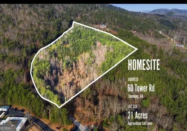 Photo 1 of Land for sale at 0 Tower Rd, Cumming, GA 30040 | MLS# 10756514 | Listing updated on 2026-05-17