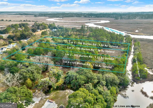 Photo 3 of Land for sale at 193 Burton Rd, Savannah, GA 31405 | MLS# 10614418 | Listing updated on 2026-04-20