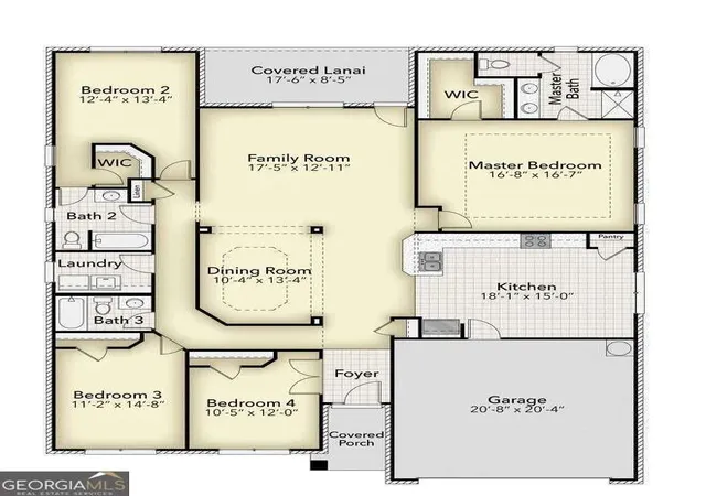 Photo 1 of Single family home for sale at 1 Wisteria Ln, Williamson, GA 30292 | MLS# 10814278 | Listing updated on 2026-08-11