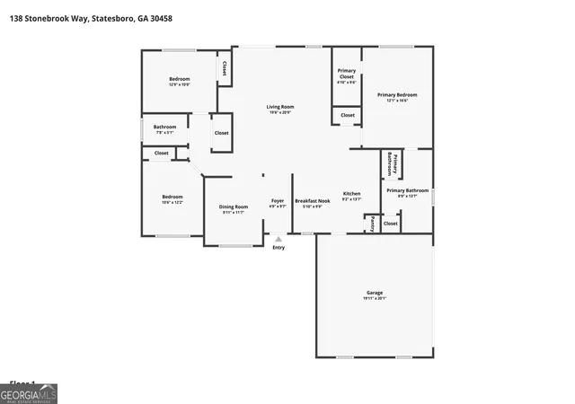 32nd image of 138 Stonebrook Way, Statesboro, GA 30458 | MLS# 10827931