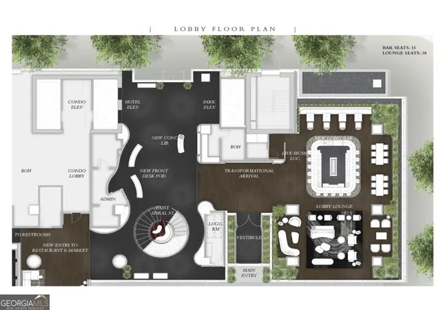 58th image of 45 Ivan Allen Jr Blvd #2505, Atlanta, GA 30308 | MLS# 10785065
