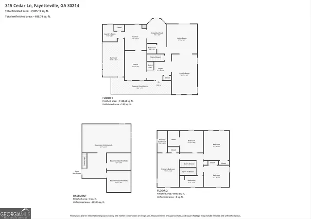 74th image of 315 Cedar Ln, Fayetteville, GA 30214 | MLS# 10784310