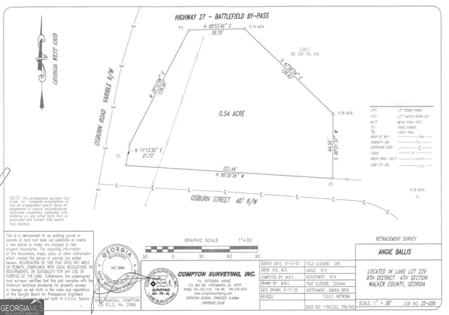 6th image of 0 Osburn Rd, Chickamauga, GA 30707 | MLS# 10727590