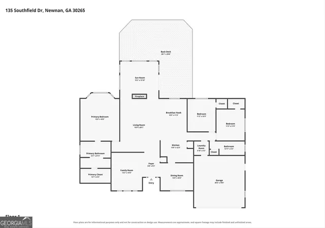 66th image of 135 Southfield Dr, Newnan, GA 30265 | MLS# 10828271