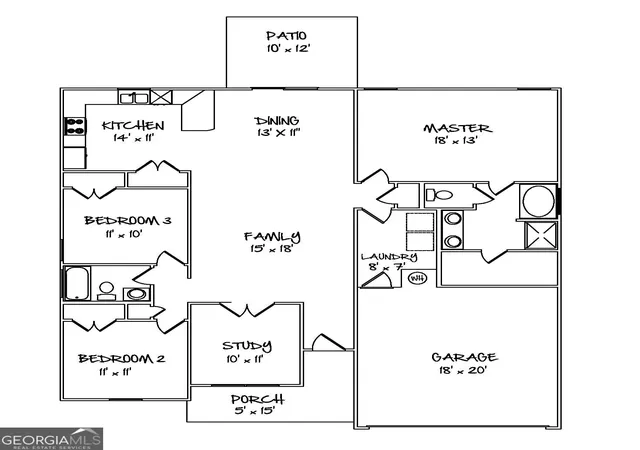 3rd image of 204 Palmetto Loop, Vidalia, GA 30474 | MLS# 10760455