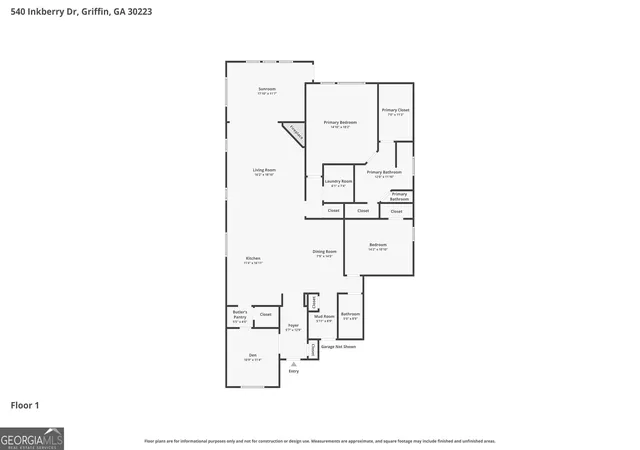 Photo 48 of Single family home for sale at 540 Inkberry Dr, Griffin, GA 30223 | MLS# 10794359 | Listing updated on 2026-07-16
