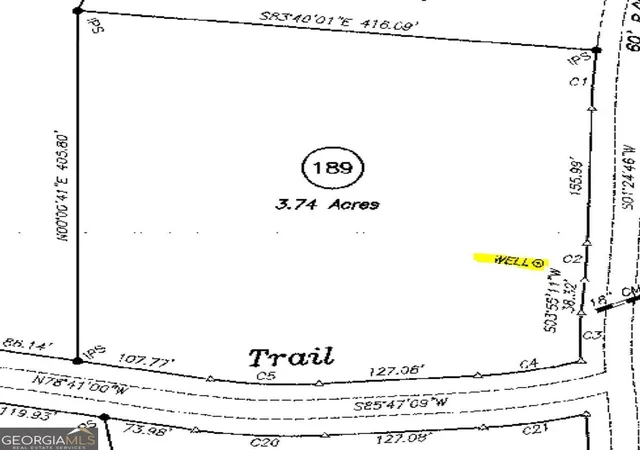Photo 2 of Land for sale at 189 St Andrews Way, Ellijay, GA 30536 | MLS# 10789058 | Listing updated on 2026-07-08