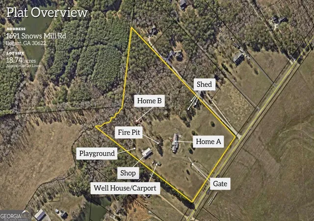 Photo 2 of House for sale at 1691 Snows Mill Rd, Bogart, GA 30622 | MLS# 10509024 | Listing updated on 2025-05-10