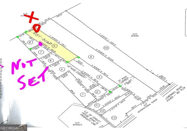 Photo 3 of Land for sale at 0 Lower Ml Rd, Crawfordville, GA 30631 | MLS# 10668849 | Listing updated on 2026-06-29