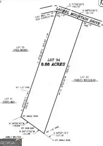 Photo 1 of Land for sale at 442 Laurel Mountain Dr, Toccoa, GA 30577 | MLS# 10868549 | Listing updated on 2026-10-21