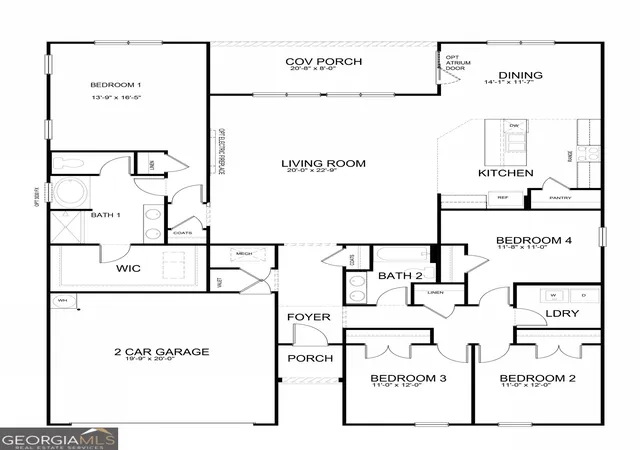 2nd image of 6295 Hallsley Dr, Atlanta, GA 30349 | MLS# 10769875
