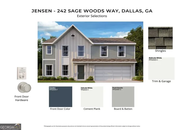 Photo 3 of Single family home for sale at 242 Sage Woods Wy, Dallas, GA 30132 | MLS# 10823792 | Listing updated on 2026-09-18