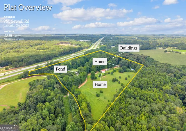 1st image of 960 Sewell Rd, Lavonia, GA 30553 | MLS# 10822463