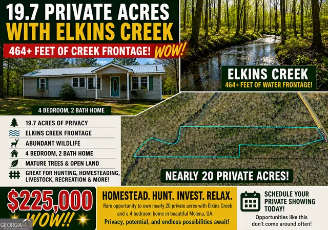 1st image of 7367 Crest Hwy, Molena, GA 30258 | MLS# 10679270