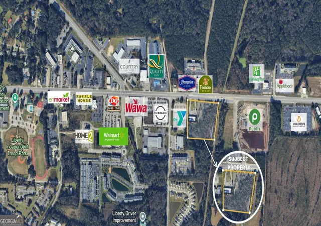Land for sale at 1165/0 E Oglethorpe Hwy #COMBINED, Hinesville, GA 31313 | MLS# 10836446