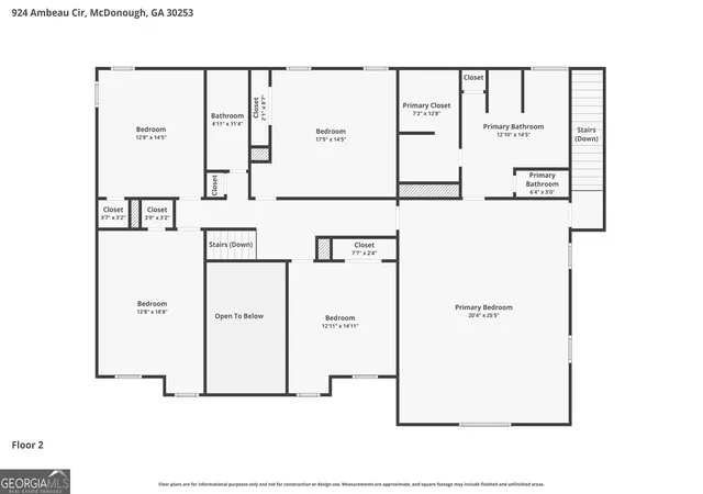 22nd image of 924 Ambeau Cir, Mcdonough, GA 30253 | MLS# 10806350