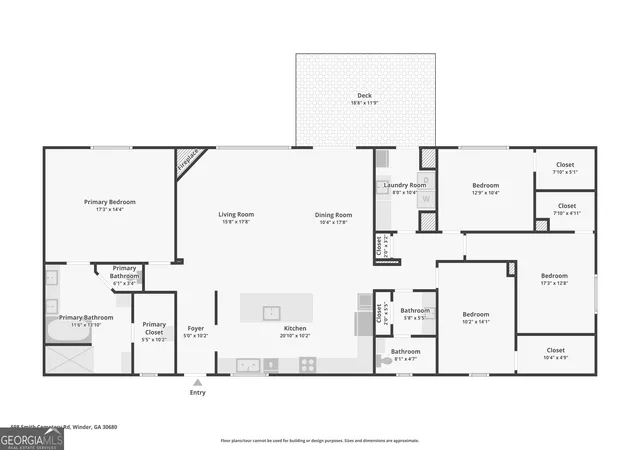 40th image of 698 Smith Cemetery Rd, Winder, GA 30680 | MLS# 10706204